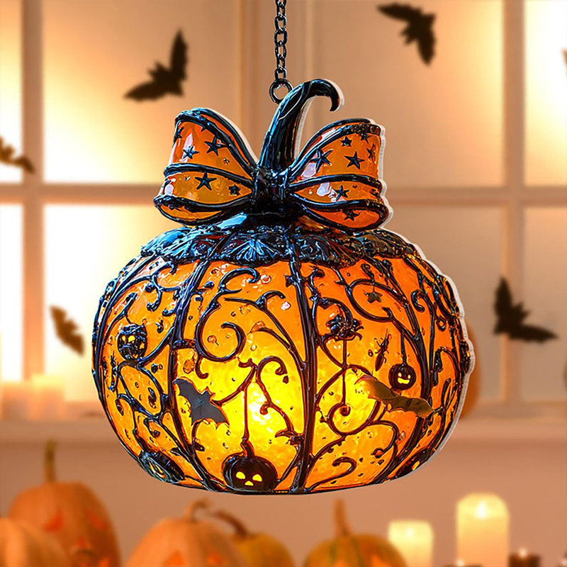 Ornements d'Halloween citrouille lanterne