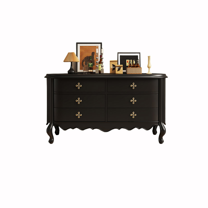 Akhiya 55.12'' W 6 - Drawer Dresser