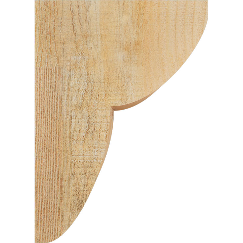 Crestline Corbel, 14" H x 6" W x 10" D, Douglas Fir, Rough Sawn