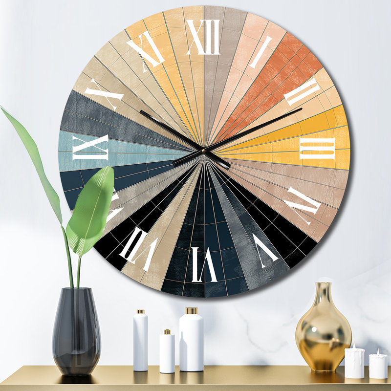 Horloge murale Mid-Century New Balance, Petit