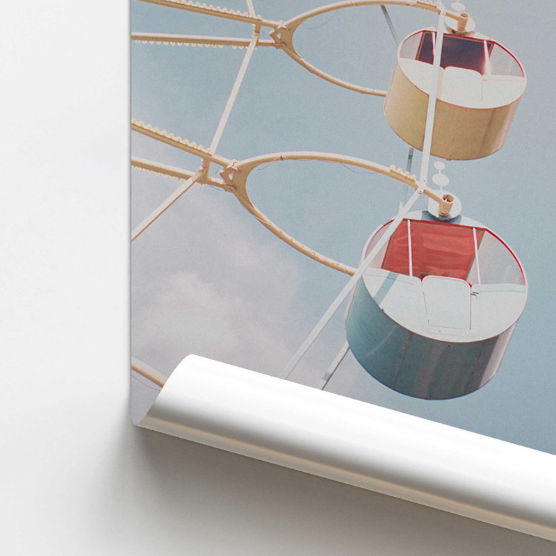 Whimsy In The Sky Art Print, H 12 po x l 16 po, Impression sans cadre