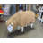 Merino Ewe Head Down Life Size Statue