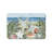 Coastal Starfish And Seashells Beach Rug 24 x 36 inch for Outdoor and Indoor