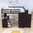 Henness Full 3 Drawer Loft Bed with Built-in-Desk-1580507338