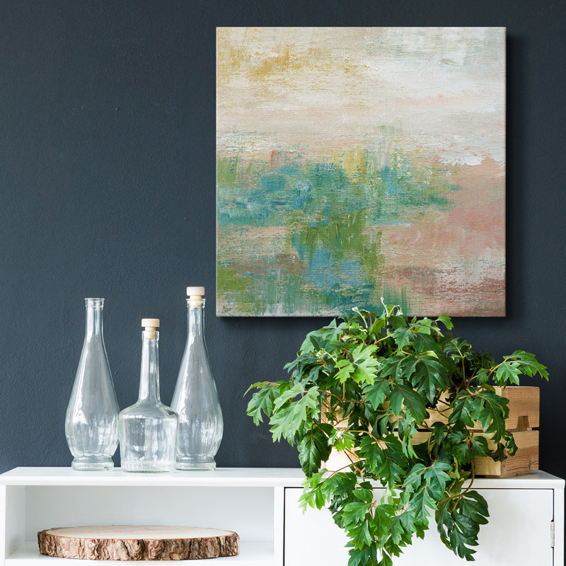 Écume de mer I - reproduction sur toile tendue, H 10 po x l 10 po x P 1,5 po