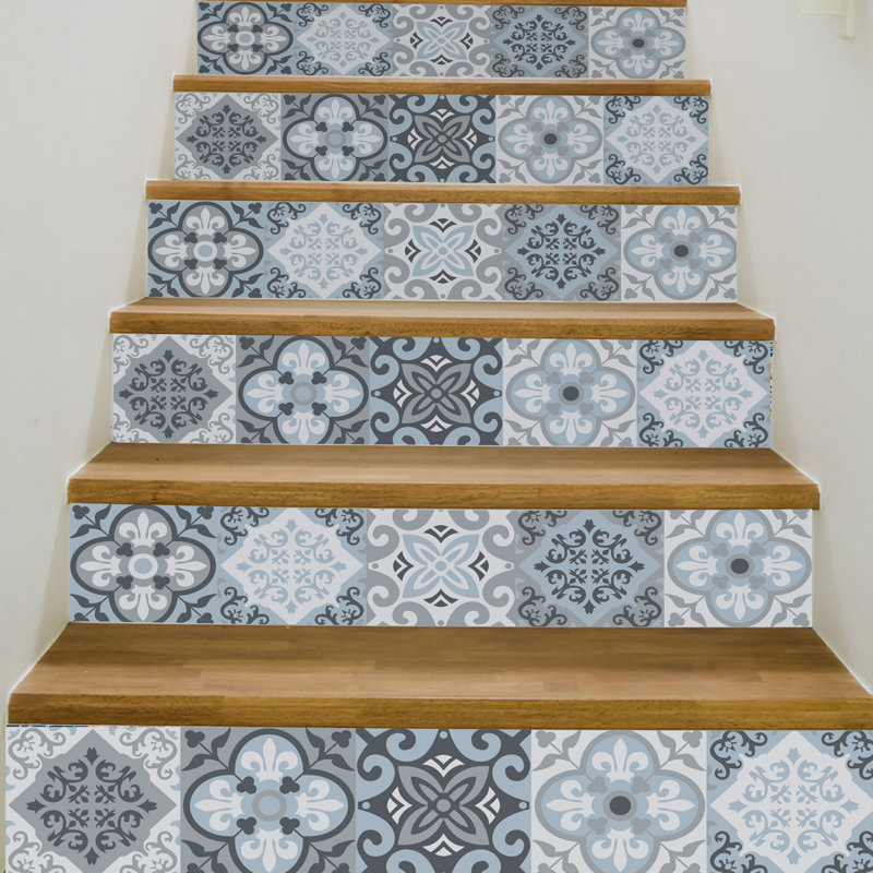 Abstract Stair Sticker, 1 Pack