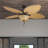 52" Palm Valley Tropical 5 Blade LED Ceiling Fan-1922206863