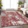 Premium Machine Washable Prisco Garnet Rug
