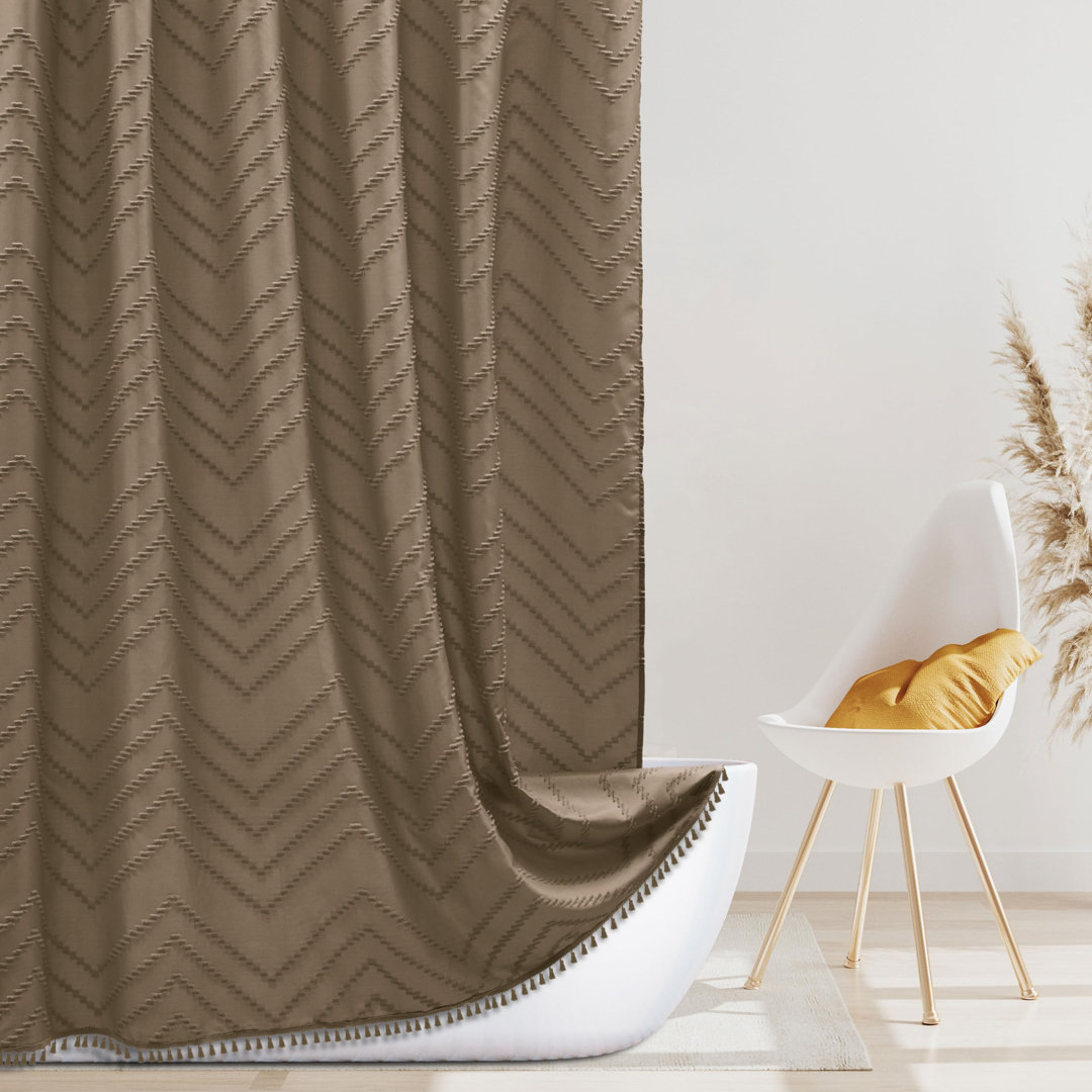 Akhsa Fabric Shower Curtain