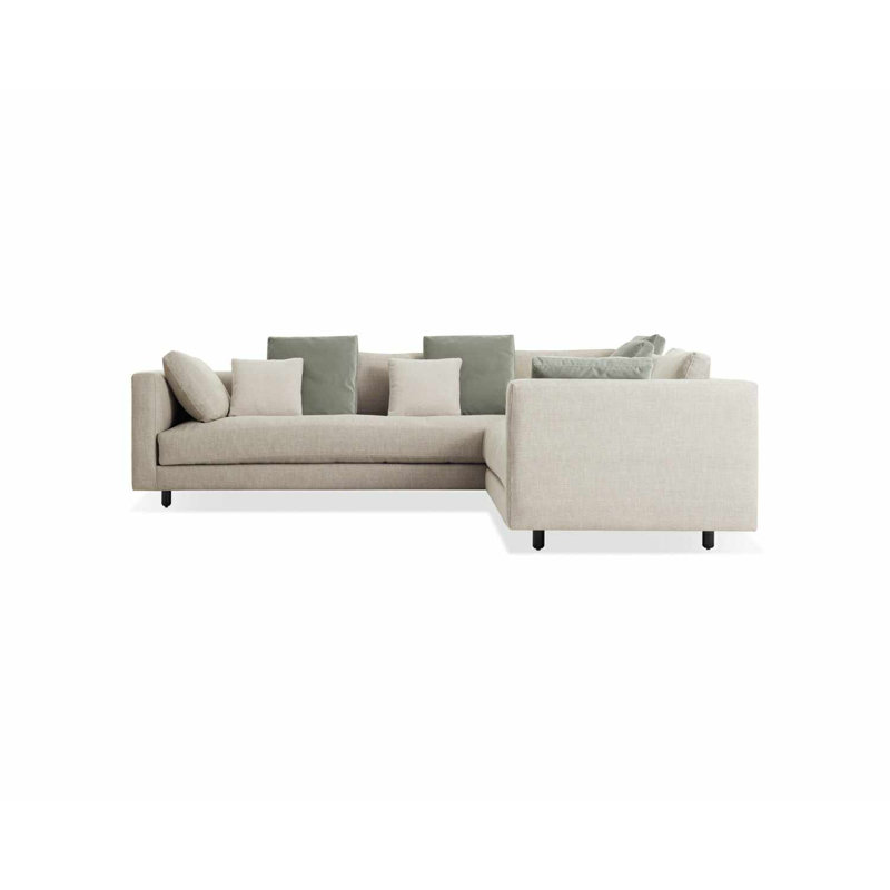 Hands Down Sectional, Right Hand Facing, Tofte Navy, Tofte Navy Polyester Blend