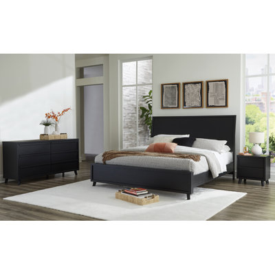 Danziar Panel Bed, Dresser and Nightstand
