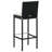 Rectangular 6 - Person Bar Height Dining Set with Cushions-195485600-195497056-195497062