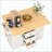 Kitchen Island With 2 Drop Leaf,, Rolling Kitchen Cart On 5 Wheels With Power Outlet, Folding Storage Dining Table With Spice & Towel Rack , 3 Drawers, For Kitchen, Dining Room-1892159488