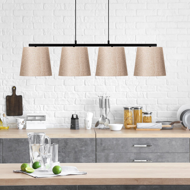 Hazib 4 - Light Shaded Chandelier