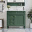 Meuble-lavabo moderne 36 po avec lavabo supérieur