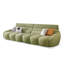 Coussin modulaire en polyester vert-658647390-658647391