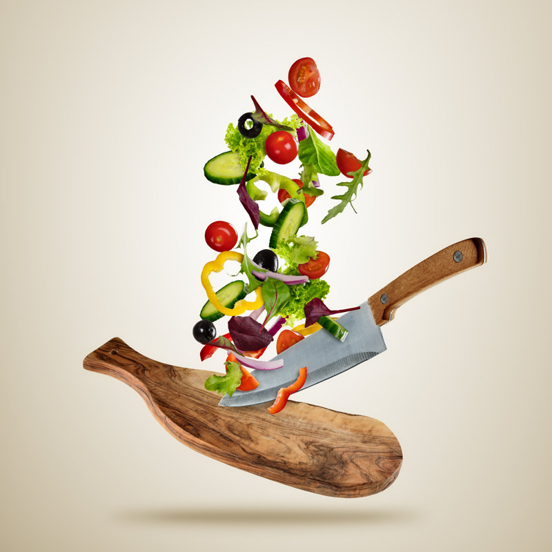 Vegetables by Jag_cz - Wrapped Canvas Print, 51cm H x 51cm W x 3.8cm D