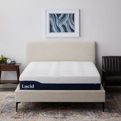 Matelas hybride infusé de gel et d'aloès Lucid Comfort
