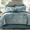 blue paisley comforter