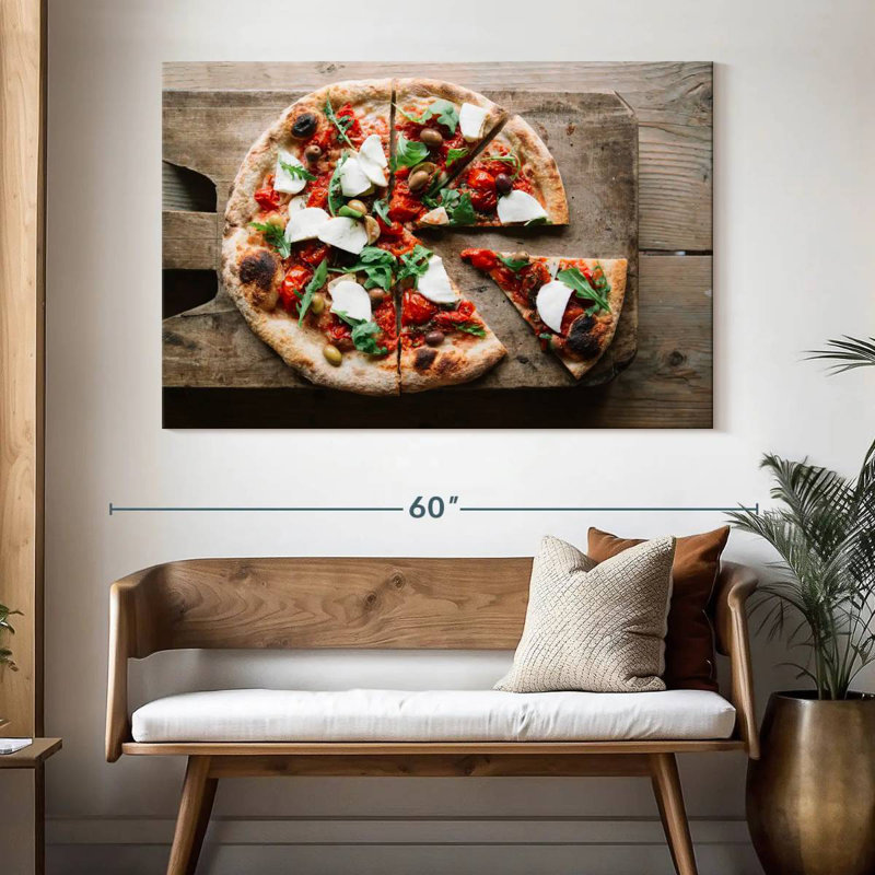 Yarlin Pizza Slices, 34'' H X 51'' W