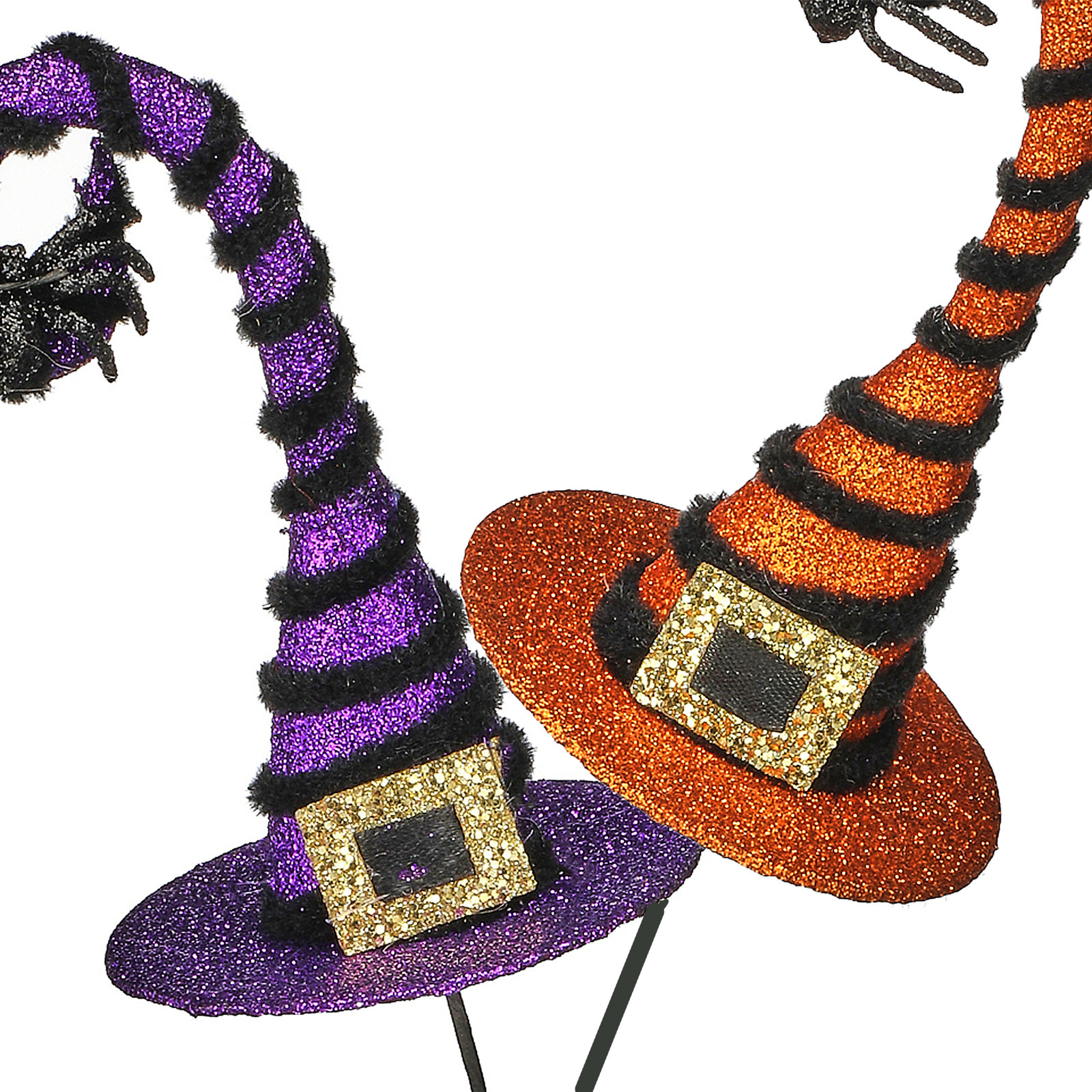 30" Triple Glitter Witch'S Hat Spray