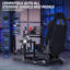 Inbox Zero Adjustable PC & Racing Game Chair in Black