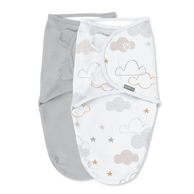 SwaddleMe by Ingenuity Original Swaddle - Space & Clouds