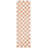 Arboles Ebony Hand Tufted Wool/Cotton Geometric Rug in Rust/Ivory-350656082
