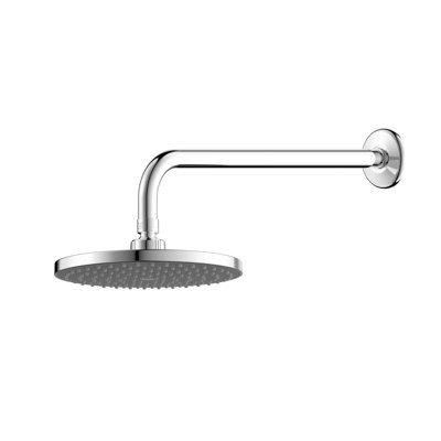 Pomme de douche fixe 1,8 GPM avec bras allongé 8 po Euro Collection Euro