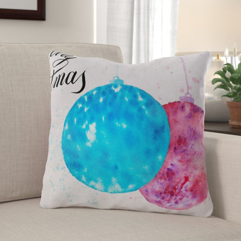 Ormiston Outdoor Reversible Throw Pillow, Microsuede, Indoor