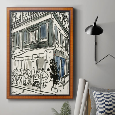 «AUCoin de larue I», toile encadrée de qualité supérieure, prête à être accrochée
