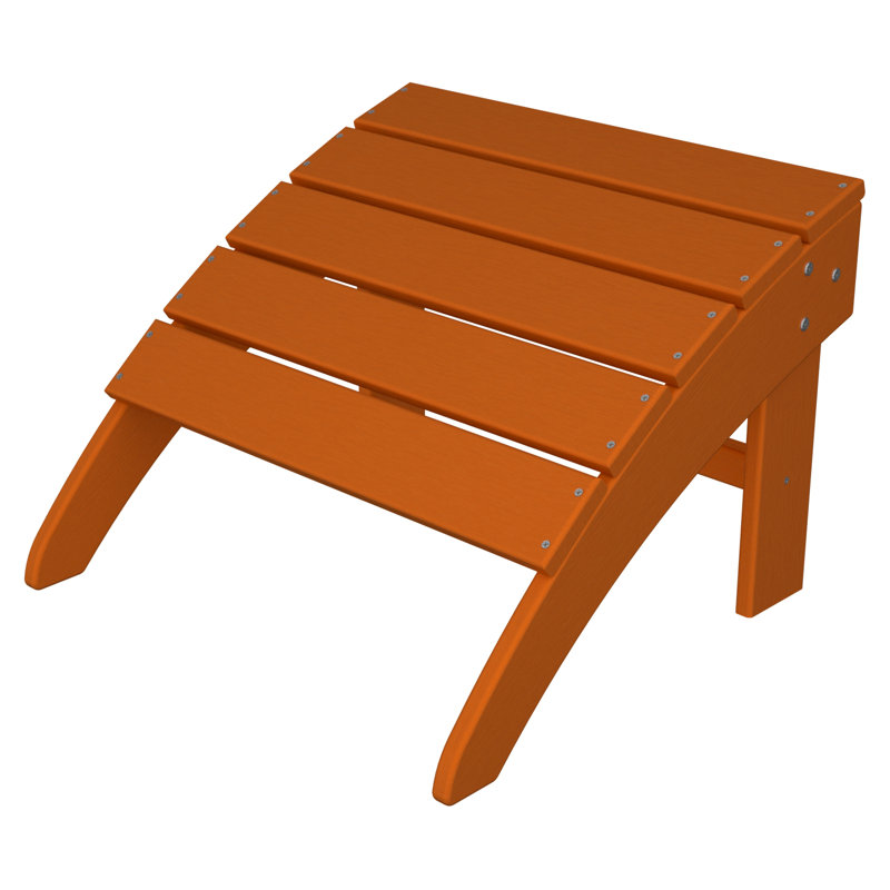 Repose-pieds POLYWOOD Adirondack South Beach, Orange