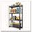 4-Tier Adjustable Metal Storage Shelf