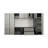 Nova Series Metallic Garage Cabinet Set A (7-Piece)