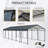 Heavy Duty 12'X26.5' Carport Canopy - Portable Garage With Galvanized Steel Frame & Waterproof Top-121282670