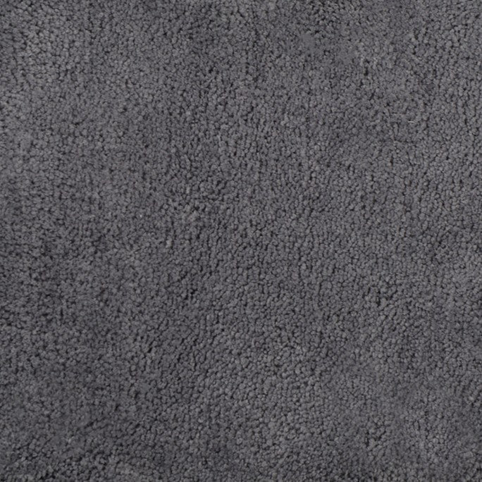 Joyce Microfibre U-Shape Pedestal Mat, Charcoal