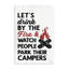 «Let Drink by the Fire», plaque murale par Lux + Me Designs-992754451