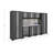 Bold Series 76.75'' H x 132'' W x 18'' D 9 Garage Storage Cabinet Set-39586018-39586096