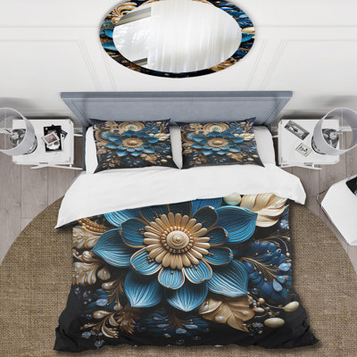Hinduism Art Sacred Om - Hinduism Duvet Cover Set