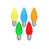 Bleu / Vert / Rouge