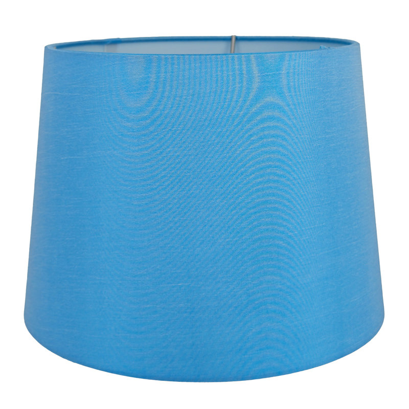 Abat-jour, Bleu, 9 po en haut x 11 po en bas x 8 po en pente