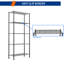 Tablettes métalliques réglables, étagères de rangement en métal-1297560074-1285880099