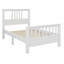 Lit plateforme en bois avec tête et pied de lit-1322510370
