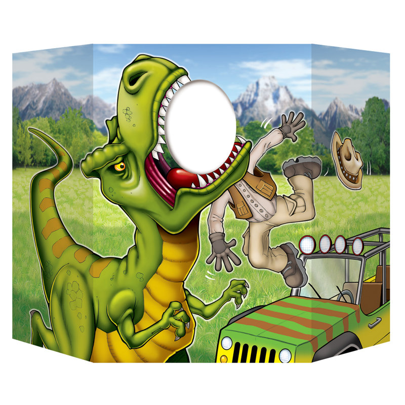 Accessoire photo dinosaure - 3 pi 1 po x 25 po - paquet de 6