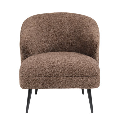 Chaise d'appoint Brown Boucle