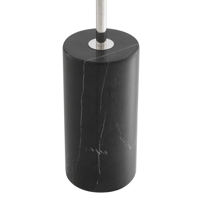 Tempo 74'' Tree Floor Lamp, Clear, Nickel