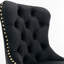 Tabourets de bar réglables en velours noir - confortables pour la maison et la cuisine (de 2 avec siège-1485603417-1485603419