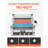 Electric Hot Dog Roller Commercial Grill Cooker Machine with Cover-111282857