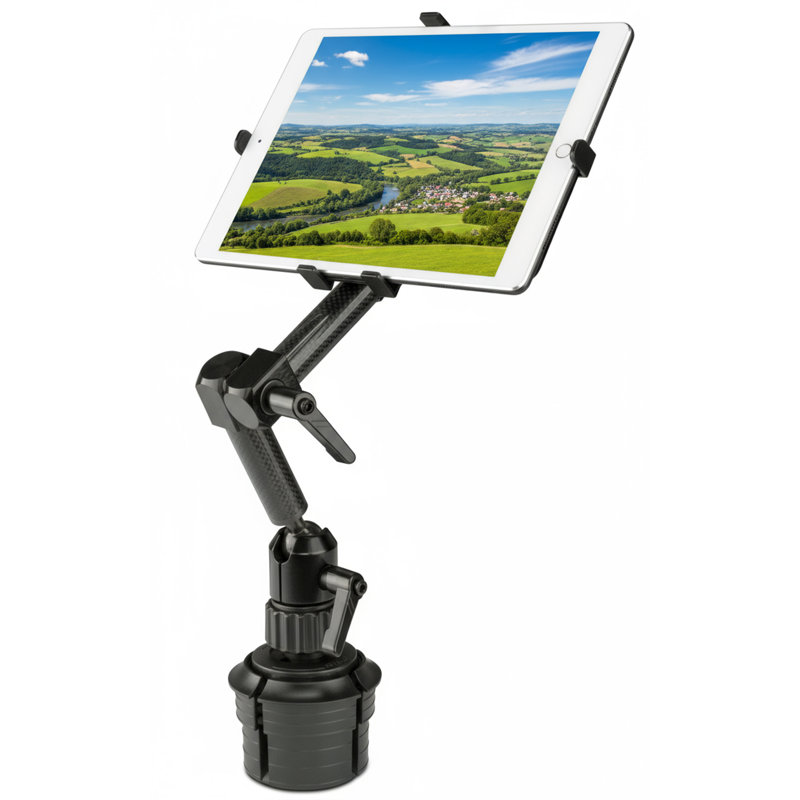 Montez-le! Support à tablette Premium pour porte-gobelets, support en fibre de carbone robuste pour tablettes