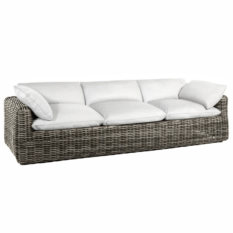 Canapé Montecito - Raphia, Dentelle Rollo, Welt, Raphia